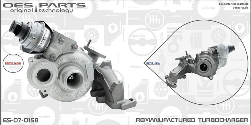 OES PARTS Kompressor,ülelaadimine ES-07-0158